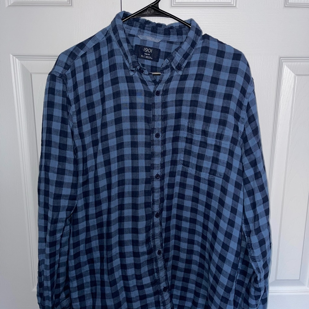 1901 Men’s Plaid Button Down